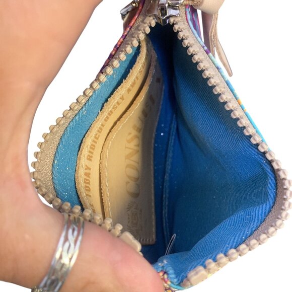 NWT Consuela Card Holder Wallet & Coin Purse With Wristlet - Picture 5 of 5
